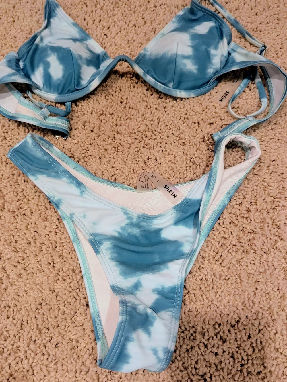 Women’s Bikini Swimsuit Bundle – 5 Pieces (Small/Medium, Shein, Aerie)
